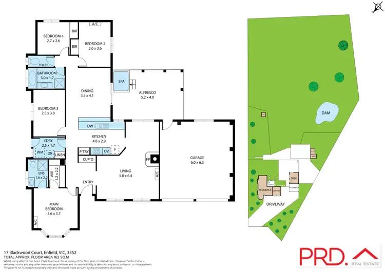 Floorplan of Homely house listing, 17 Blackwood Court, Enfield VIC 3352