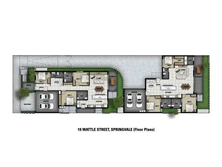 Floorplan of Homely land listing, 19 Wattle Street, Springvale VIC 3171