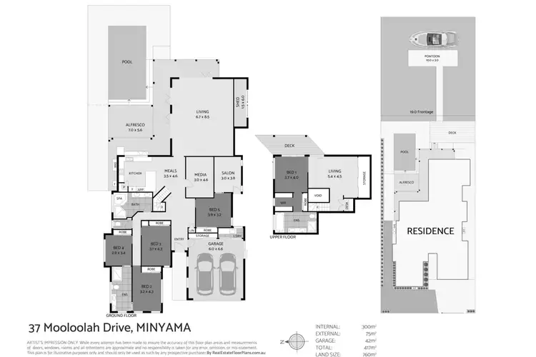 Floorplan of Homely house listing, 37 Mooloolah Drive, Minyama QLD 4575