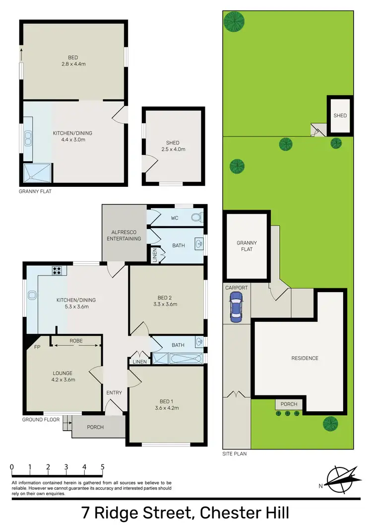 Floorplan of Homely house listing, 7 Ridge Street, Chester Hill NSW 2162