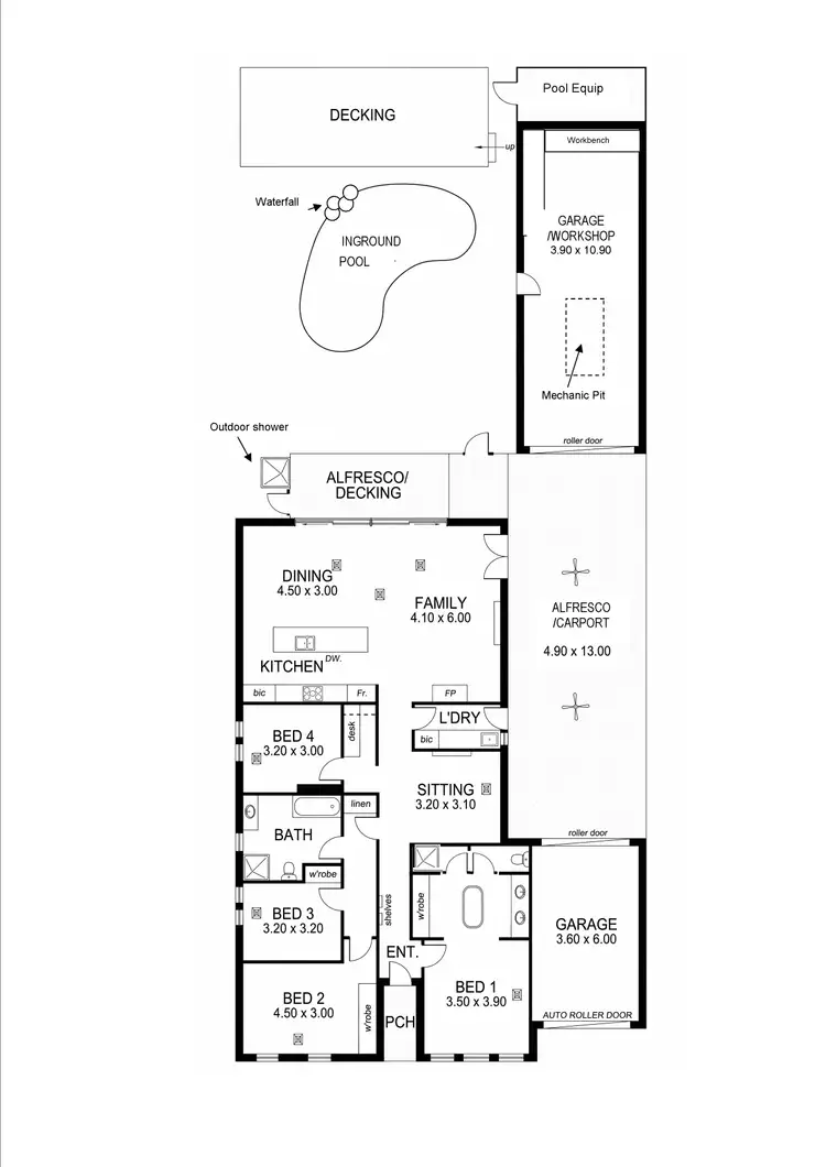Floorplan of Homely house listing, 26 Fulton Street, Brighton SA 5048