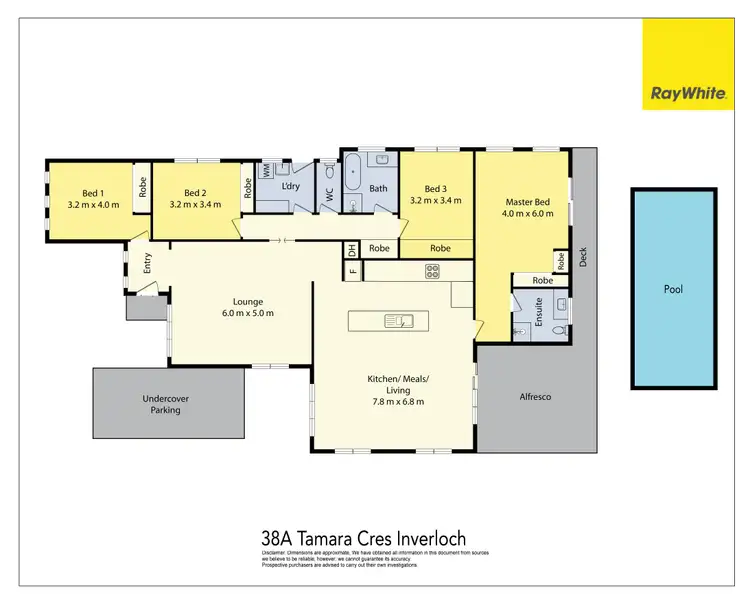 Floorplan of Homely house listing, 38A Tamara Crescent, Inverloch VIC 3996
