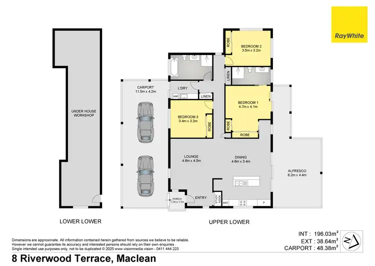 Floorplan of Homely other listing, 8 Riverwood Terrace, Maclean NSW 2463