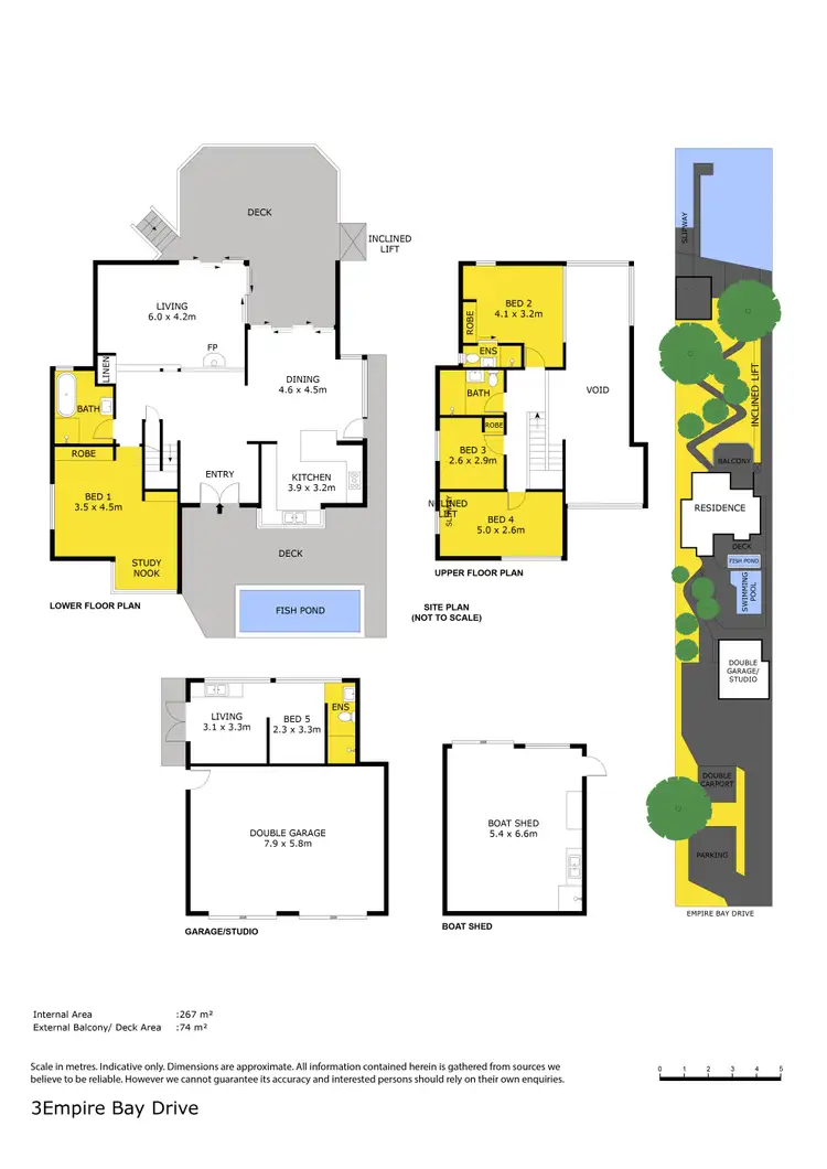 Floorplan of Homely house listing, 3 Empire Bay Drive, Daleys Point NSW 2257