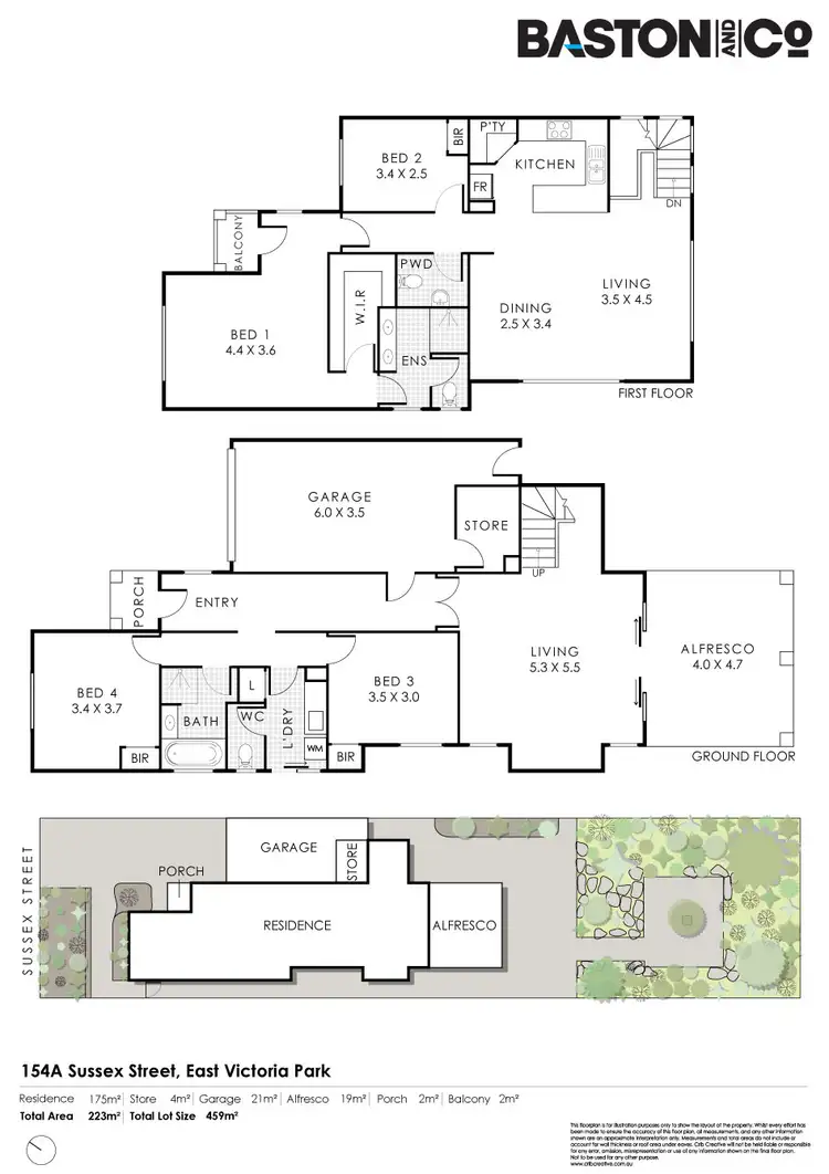 Floorplan of Homely house listing, 154A Sussex Street, East Victoria Park WA 6101