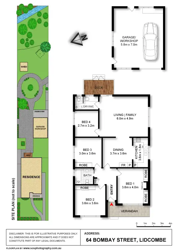 Floorplan of Homely house listing, 64 Bombay Street, Lidcombe NSW 2141