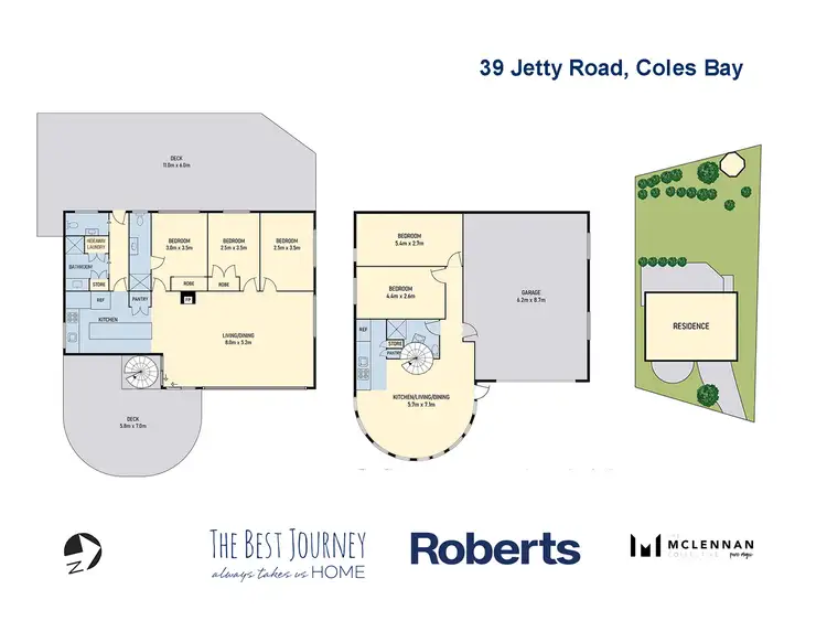 Floorplan of Homely house listing, 39 Jetty Road, Coles Bay TAS 7215