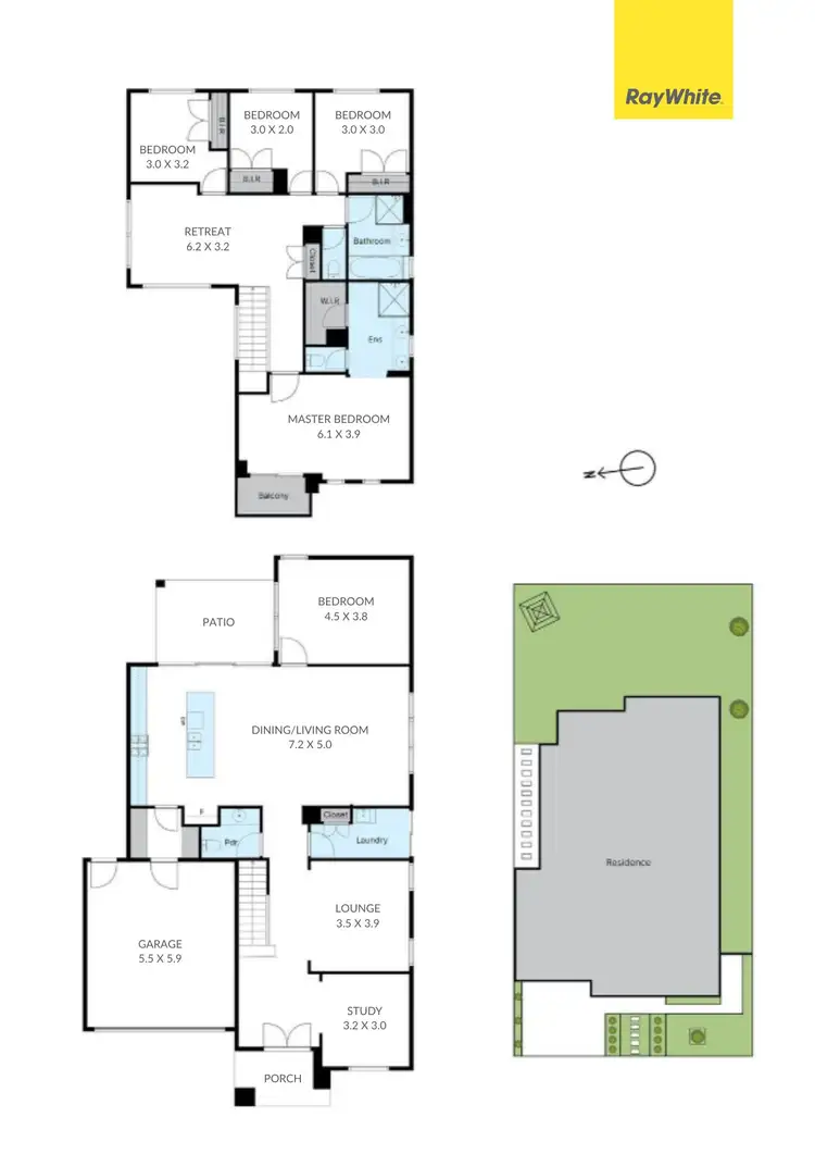 Floorplan of Homely house listing, 15 Raitt Grove, Mernda VIC 3754
