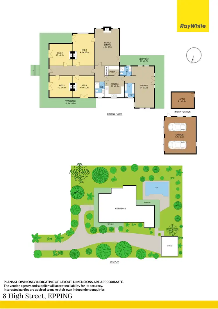 Floorplan of Homely house listing, 8 High Street, Epping NSW 2121