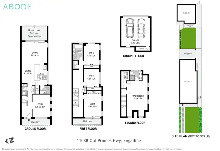 Floorplan of Homely house listing, 1108B Old Princes Highway, Engadine NSW 2233