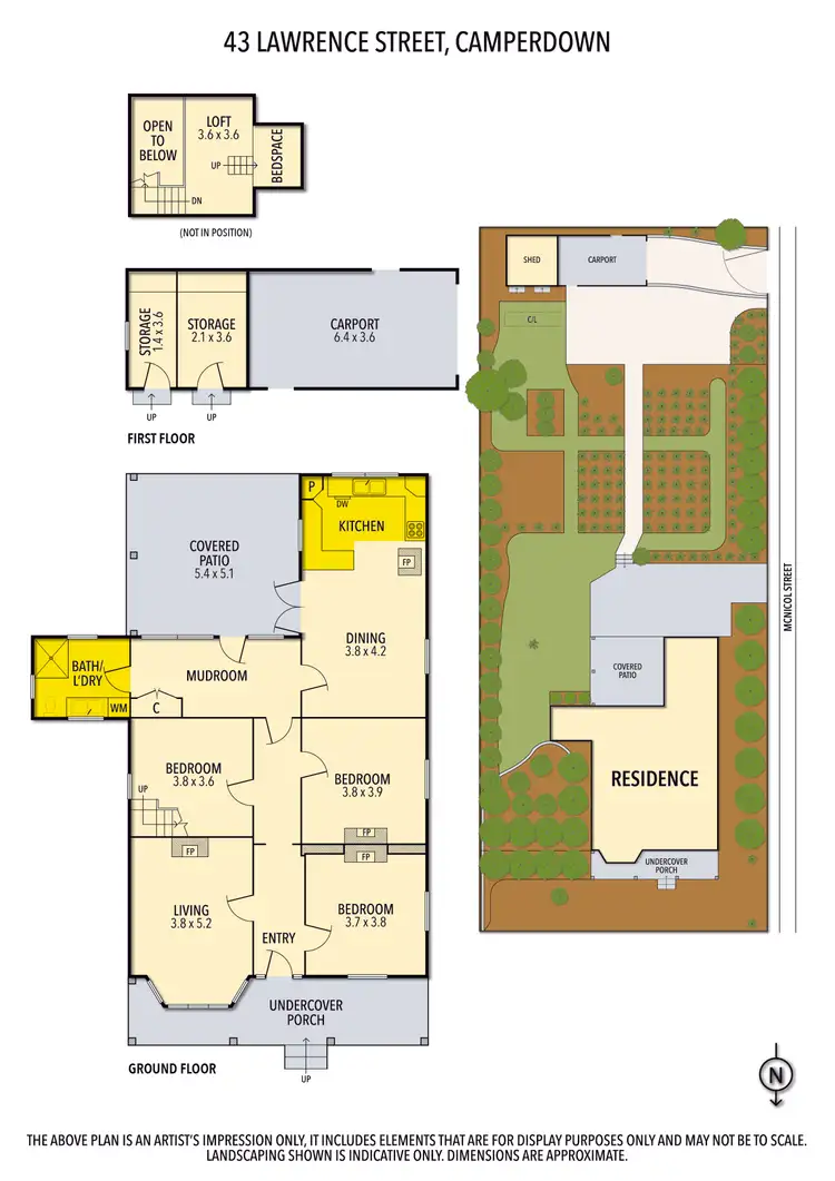 Floorplan of Homely house listing, 43 Lawrence Street, Camperdown VIC 3260