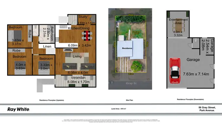 Floorplan of Homely house listing, 56 Gray Street, Park Avenue QLD 4701