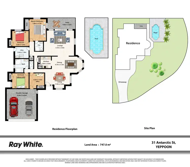Floorplan of Homely house listing, 31 Antarctic Street, Yeppoon QLD 4703