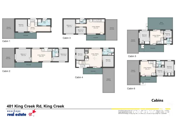 Floorplan of Homely rural property listing, 481 King Creek Road, Wauchope NSW 2446