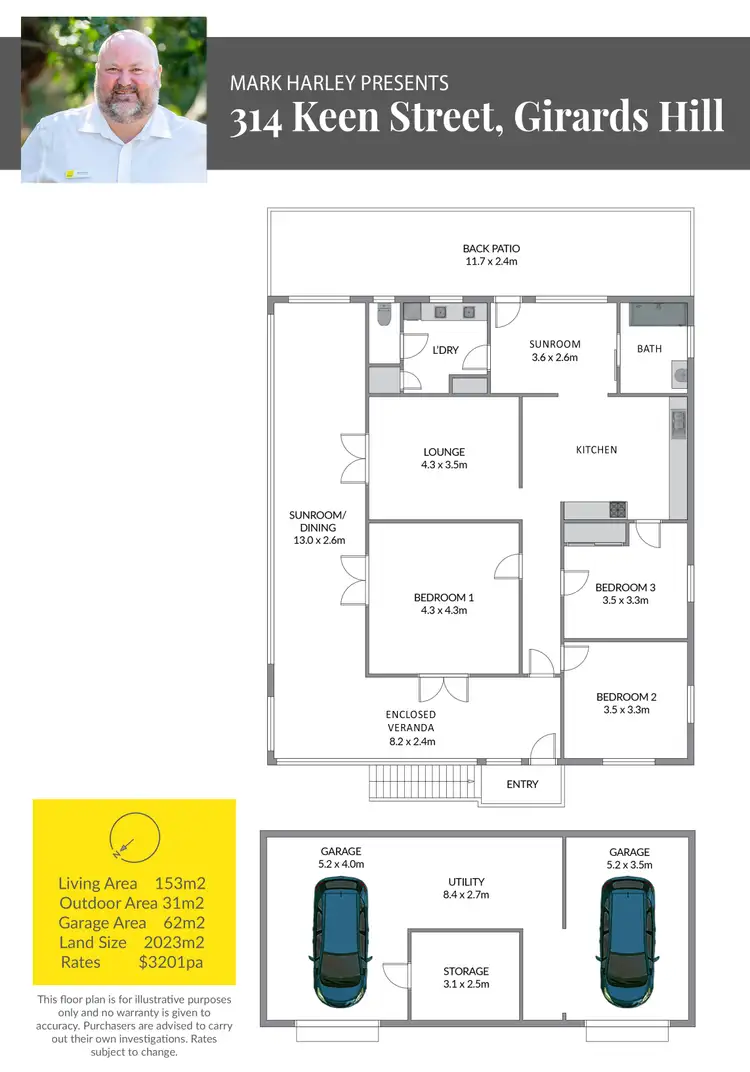 Floorplan of Homely house listing, 314 Keen Street, Girards Hill NSW 2480