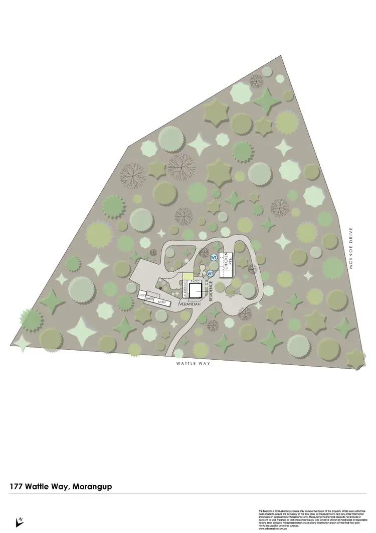 Floorplan of Homely house listing, 177 Wattle Way, Morangup WA 6083