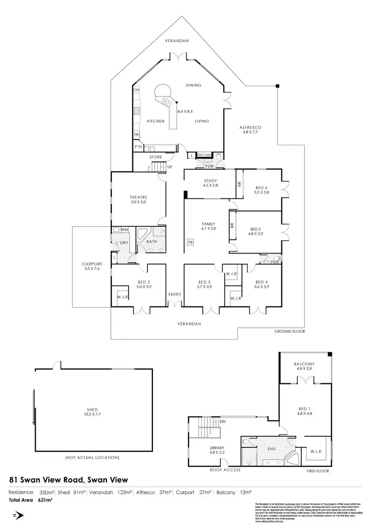 Floorplan of Homely house listing, 81 Swan View Road, Swan View WA 6056