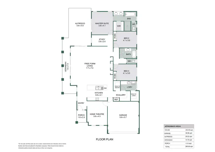 Floorplan of Homely house listing, 12 Amberjack Avenue, Vasse WA 6280