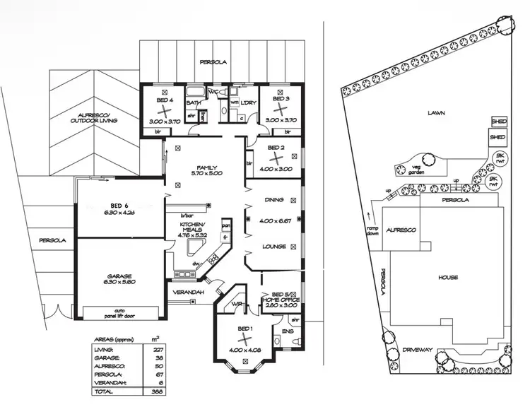Floorplan of Homely house listing, 17 Clifford Way, Valley View SA 5093