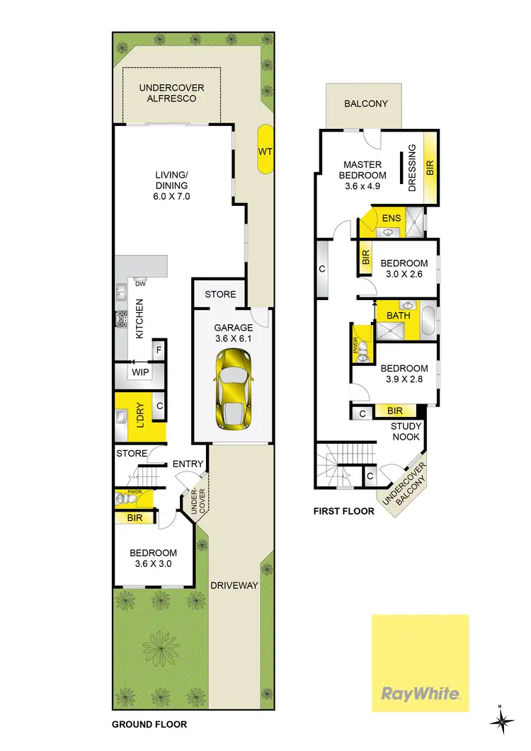 Floorplan of Homely house listing, 4 Clarke Street, Newtown VIC 3220