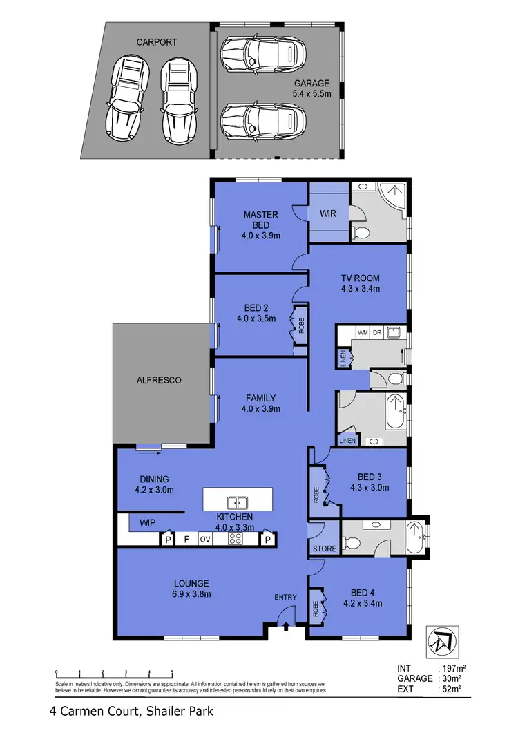 Floorplan of Homely house listing, 4 Carmen Court, Shailer Park QLD 4128