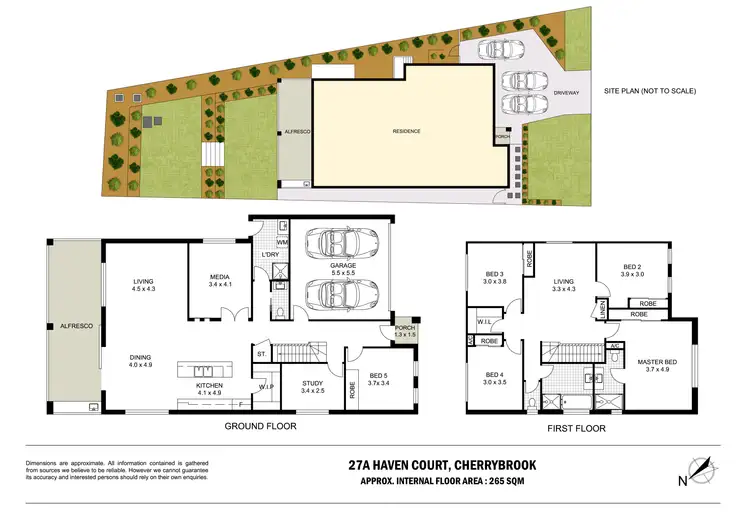 Floorplan of Homely house listing, 27A Haven Court, Cherrybrook NSW 2126