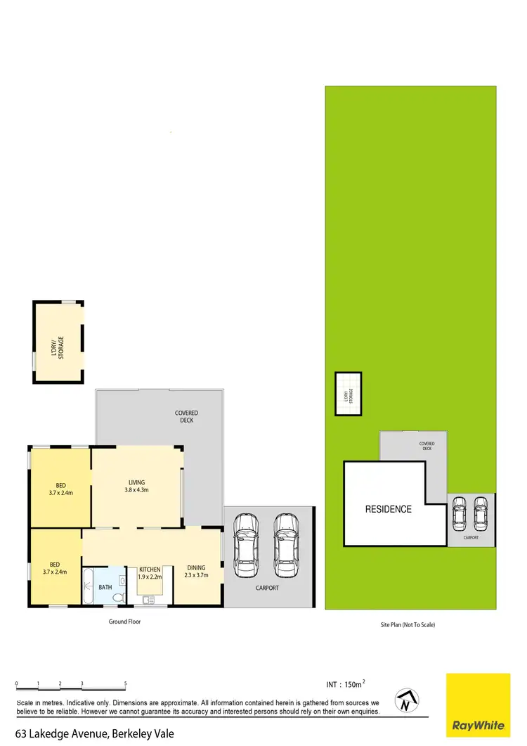 Floorplan of Homely house listing, 63 Lakedge Avenue, Berkeley Vale NSW 2261