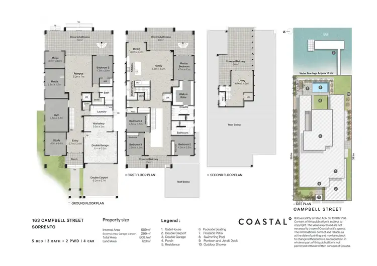 Floorplan of Homely house listing, 163 Campbell Street, Sorrento QLD 4217