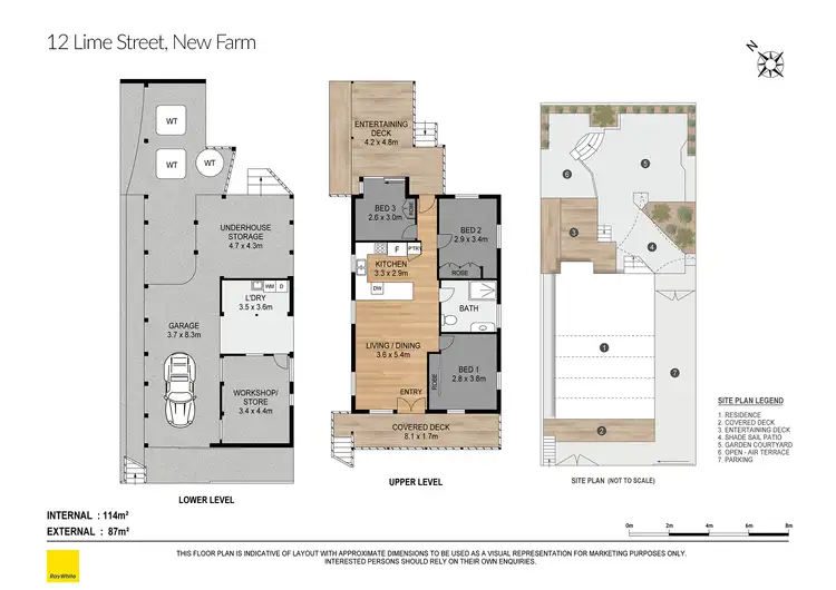 Floorplan of Homely house listing, 12 Lime Street, New Farm QLD 4005