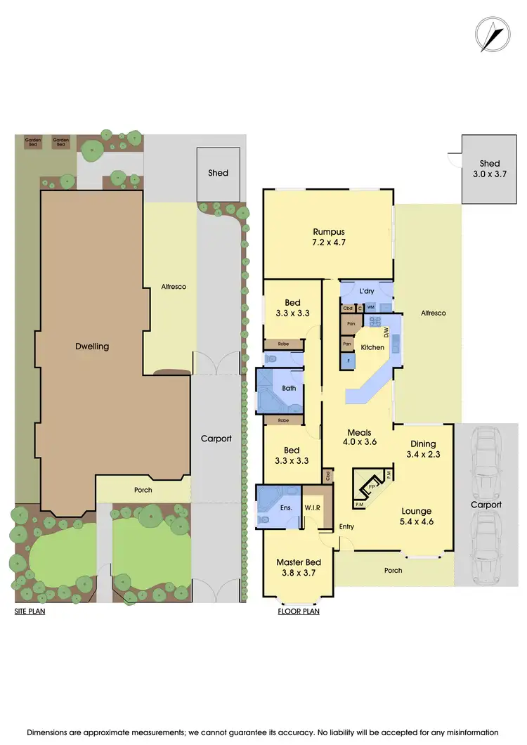 Floorplan of Homely house listing, 110 Prince Of Wales Avenue, Mill Park VIC 3082