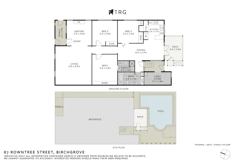 Floorplan of Homely house listing, 87 Rowntree Street, Birchgrove NSW 2041