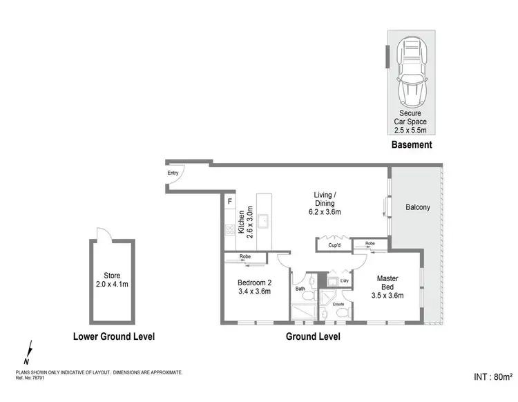 Floorplan of Homely apartment listing, 7/15-17 Pearce Avenue, Peakhurst NSW 2210
