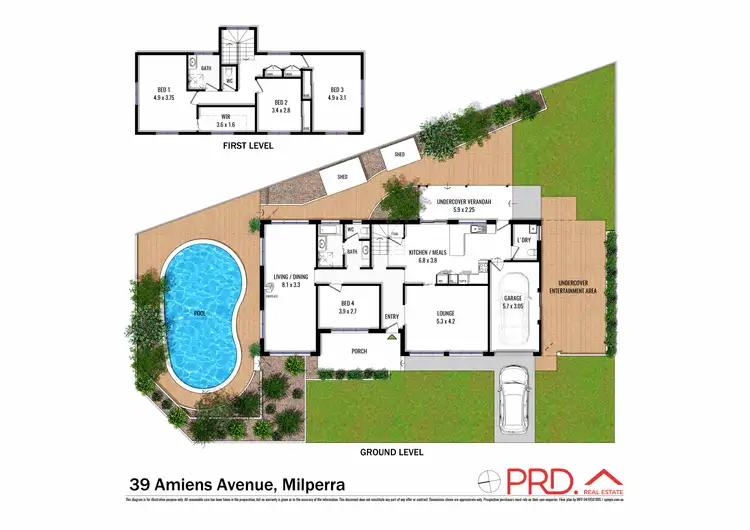 Floorplan of Homely house listing, 39 Amiens Avenue, Milperra NSW 2214