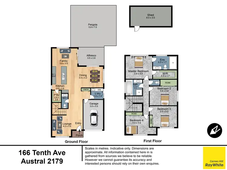 Floorplan of Homely house listing, 166 Tenth Avenue, Austral NSW 2179