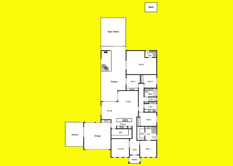 Floorplan of Homely house listing, 14 Garreffa Parade, Euston NSW 2737