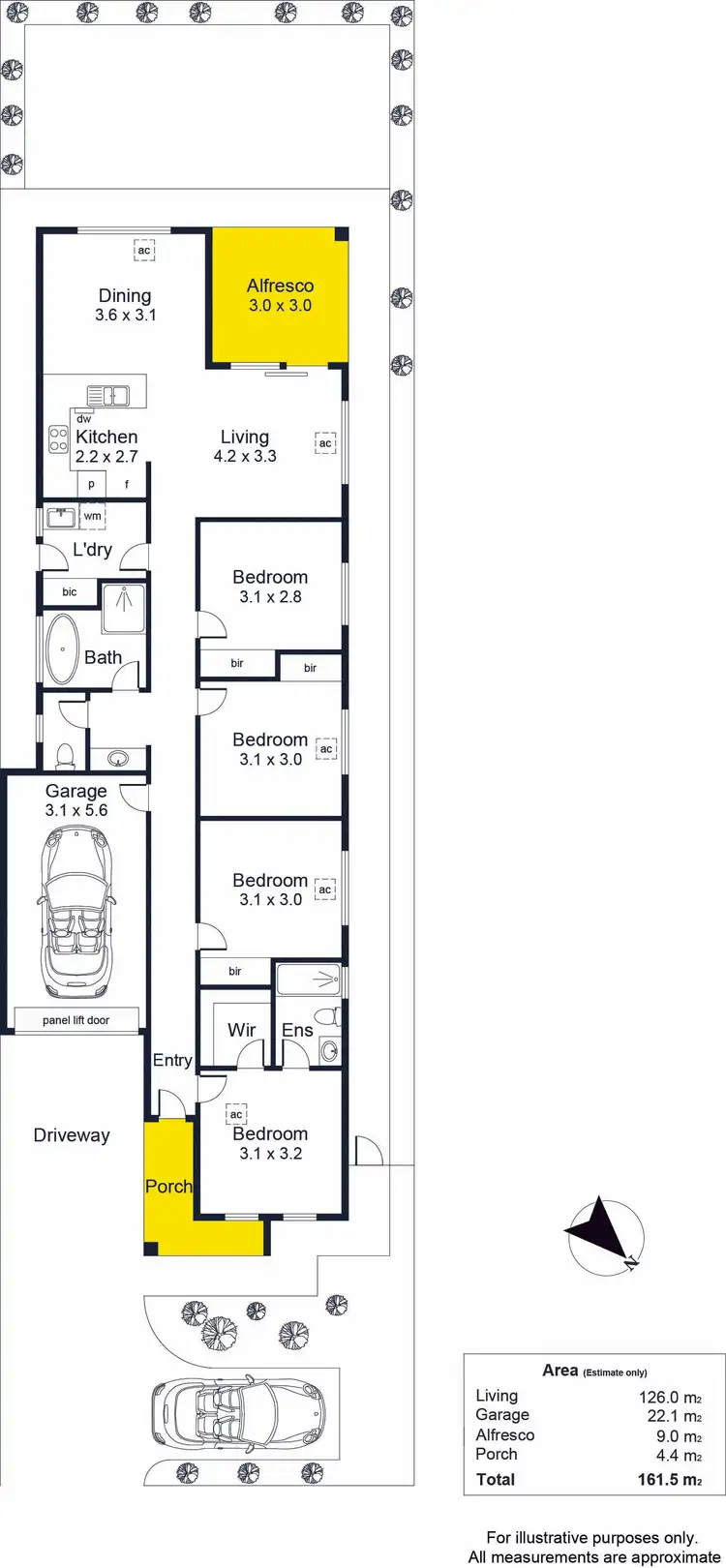 Floorplan of Homely house listing, 1122A Old Port Road, Hendon SA 5014