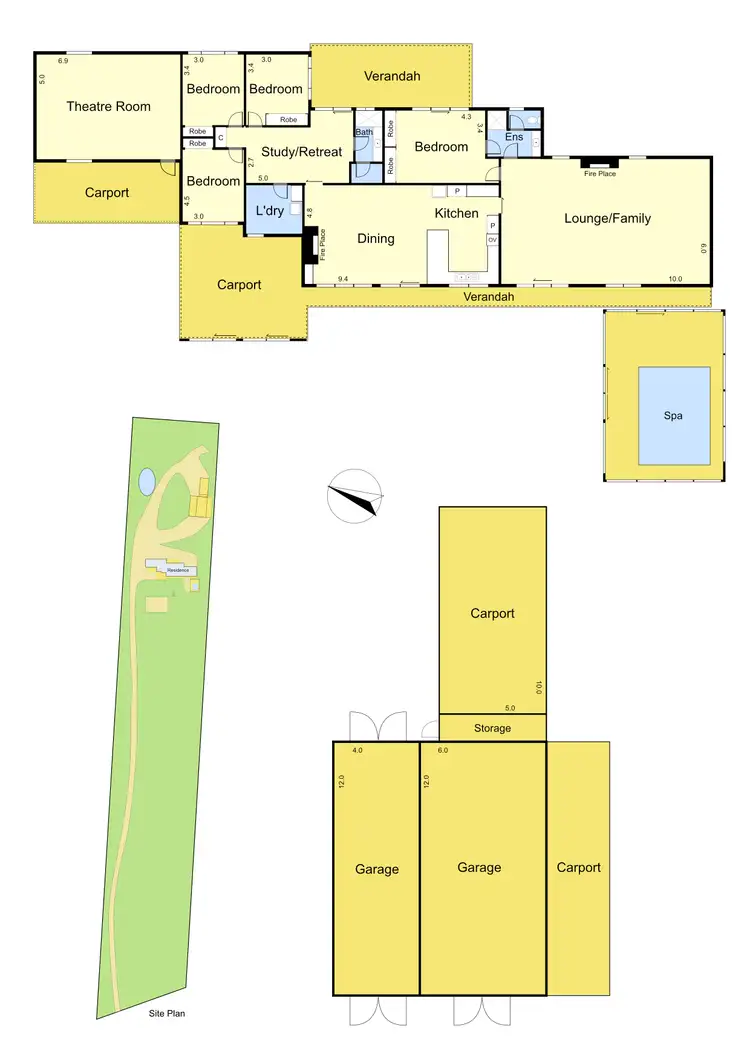 Floorplan of Homely house listing, 295 Milners Road, Launching Place VIC 3139