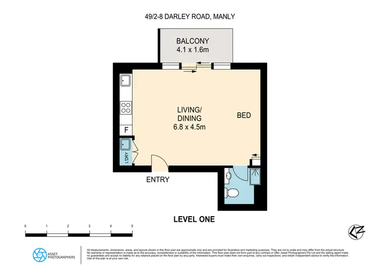 Floorplan of Homely apartment listing, 49/2-8 Darley Road, Manly NSW 2095