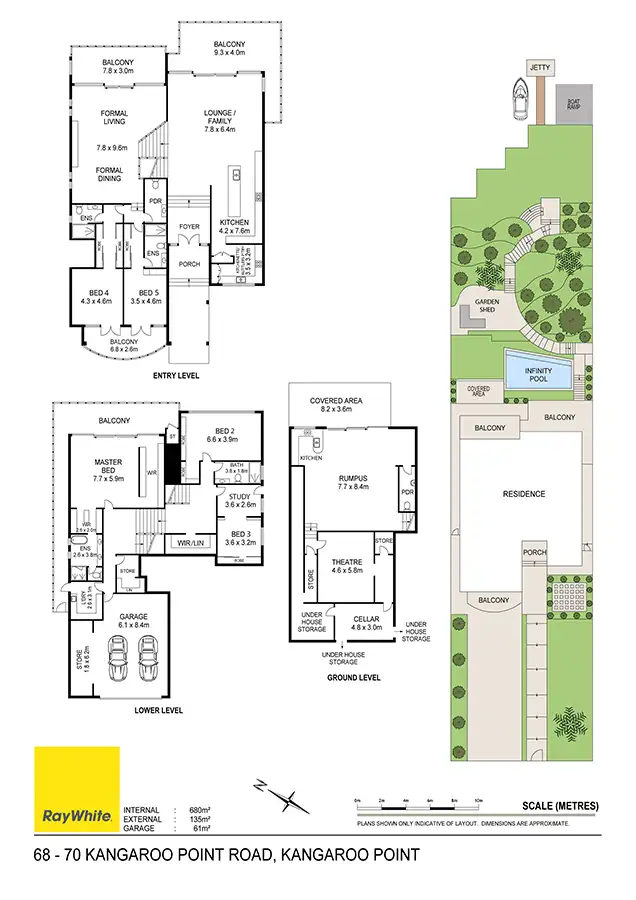 Floorplan of Homely house listing, 68-70 Kangaroo Point Road, Kangaroo Point NSW 2224