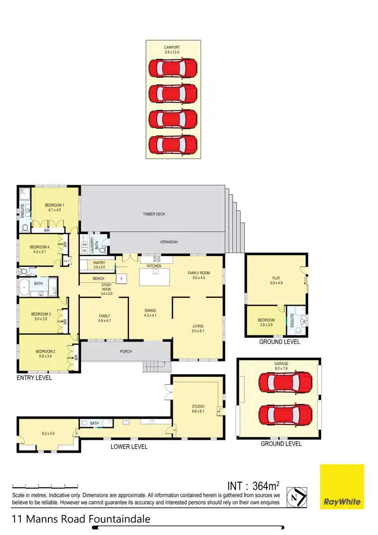Floorplan of Homely rural property listing, 11 Manns Road, Fountaindale NSW 2258