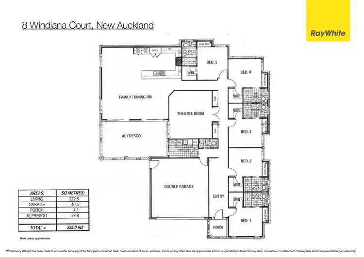 Floorplan of Homely house listing, 8 Windjana Court, New Auckland QLD 4680