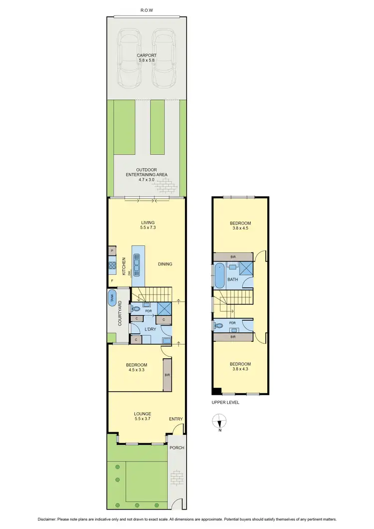Floorplan of Homely house listing, 25 Cook Street, Brunswick West VIC 3055