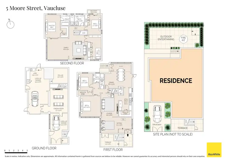 Floorplan of Homely house listing, 5 Moore Street, Vaucluse NSW 2030