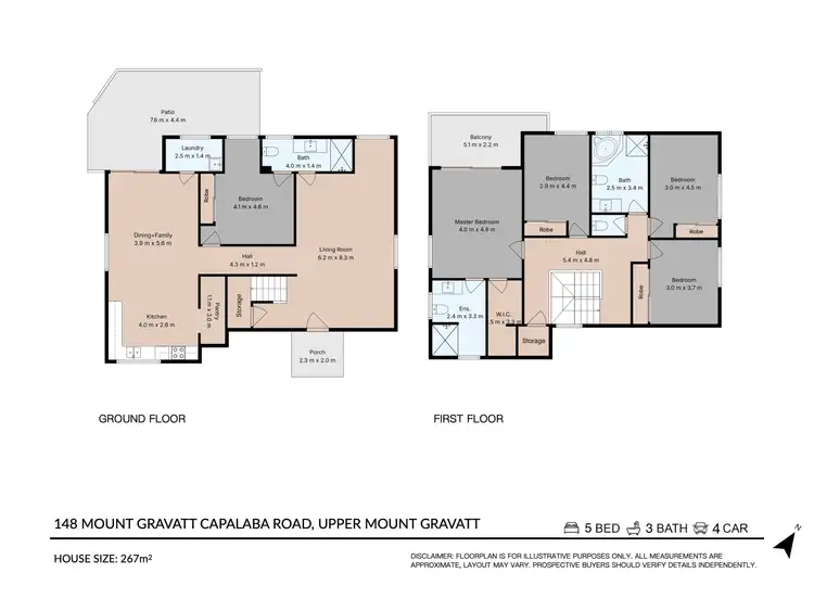 Floorplan of Homely house listing, 148 Mount Gravatt Capalaba Road, Upper Mount Gravatt QLD 4122