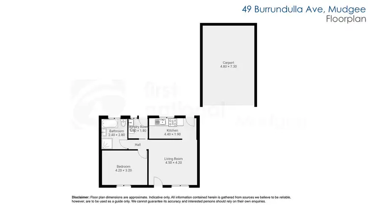 Floorplan of Homely house listing, 49 Burrundulla Avenue, Mudgee NSW 2850