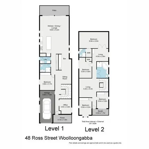 Floorplan of Homely house listing, 48 ROSS STREET, Woolloongabba QLD 4102