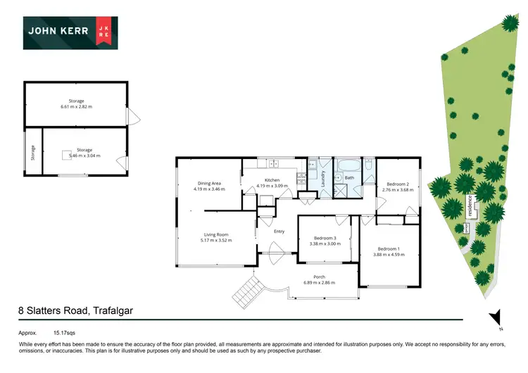 Floorplan of Homely house listing, 8 Slatters Road, Trafalgar VIC 3824
