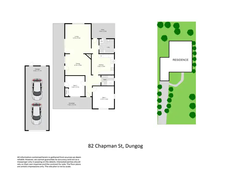 Floorplan of Homely house listing, 82 Chapman Street, Dungog NSW 2420