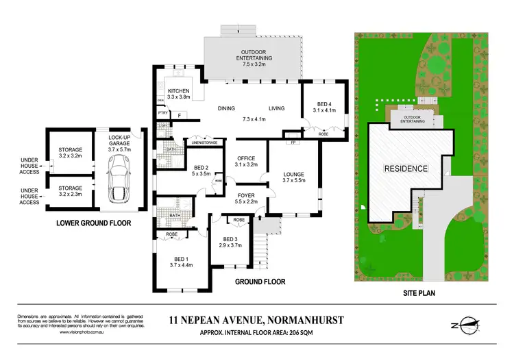 Floorplan of Homely house listing, 11 Nepean Avenue, Normanhurst NSW 2076
