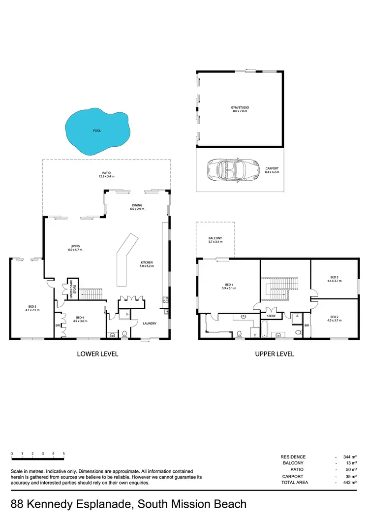 Floorplan of Homely house listing, 88 Kennedy Esplanade, South Mission Beach QLD 4852